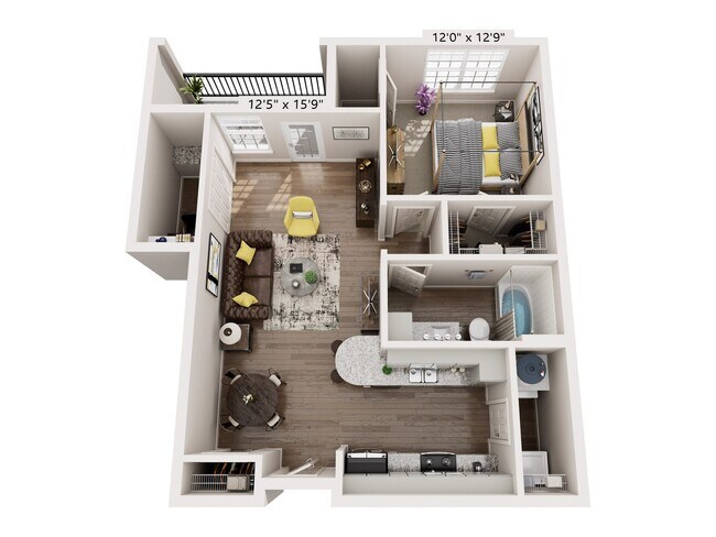 Unit 4306 4306 floor plan